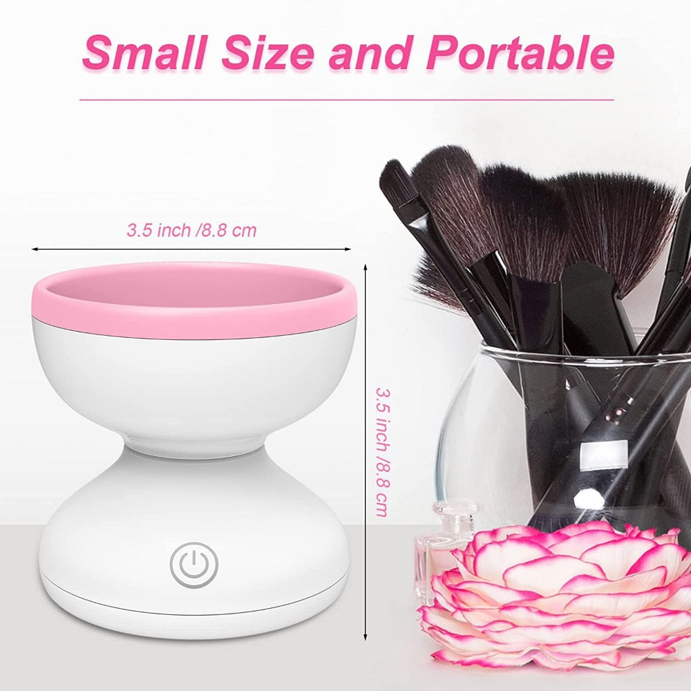 Automatic Makeup Brush Cleaning Tool